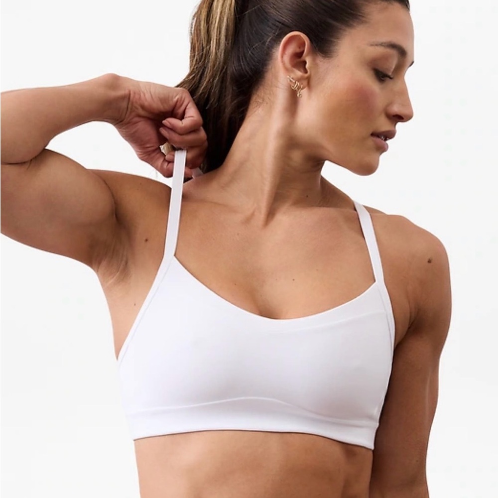 Athleta White Vital Sports Bra